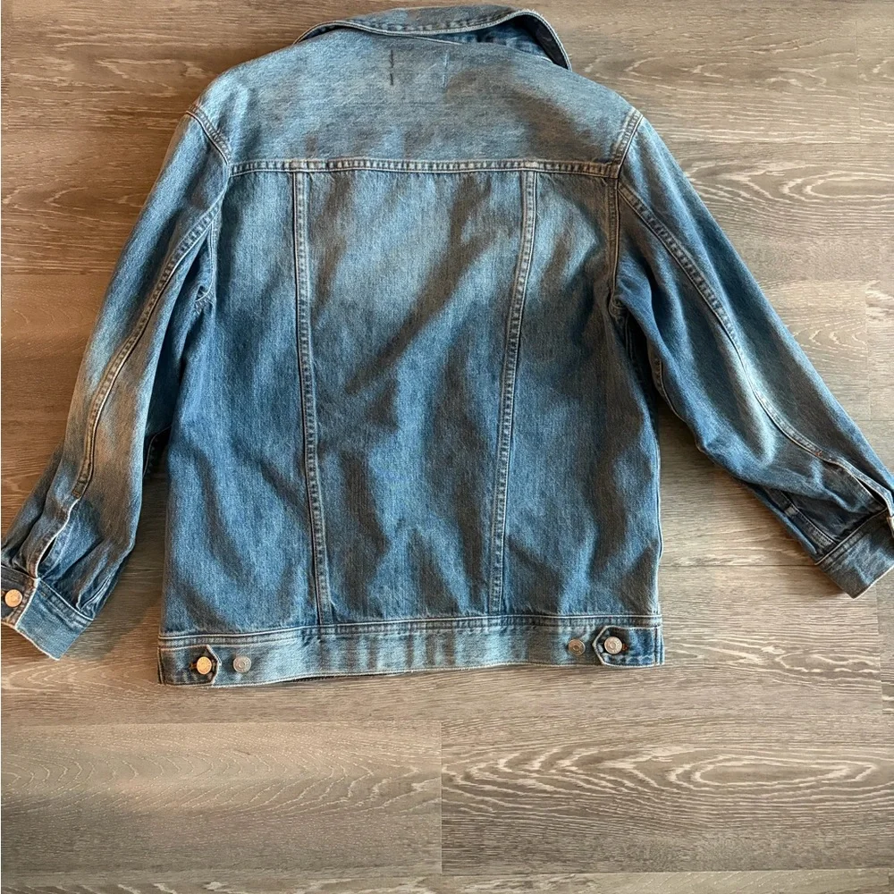 Madewell oversized trucker denim jacket - Picture 6 of 6